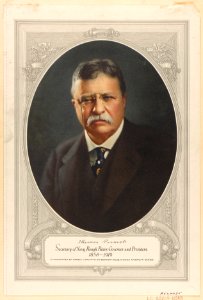 Theodore Roosevelt, Secretary of Navy, Rough Rider, governor and president, 1858-1919 - lithographed by Forbes Litho. Mfg. Co., Boston. LCCN2004666253