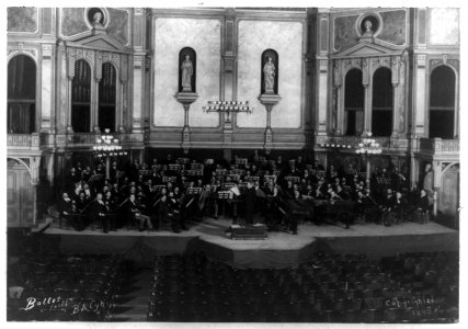 Theodore Thomas and his orchestra at Steinway Hall, N.Y. - Bolles, fecit., Bklyn. LCCN91789208