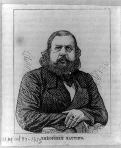 Theophile Gautier, half-length portrait, facing front LCCN2005687124