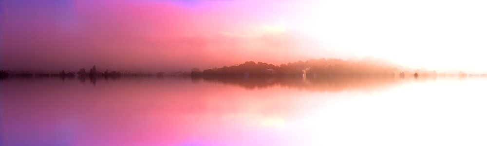 Sea mirroring dream world