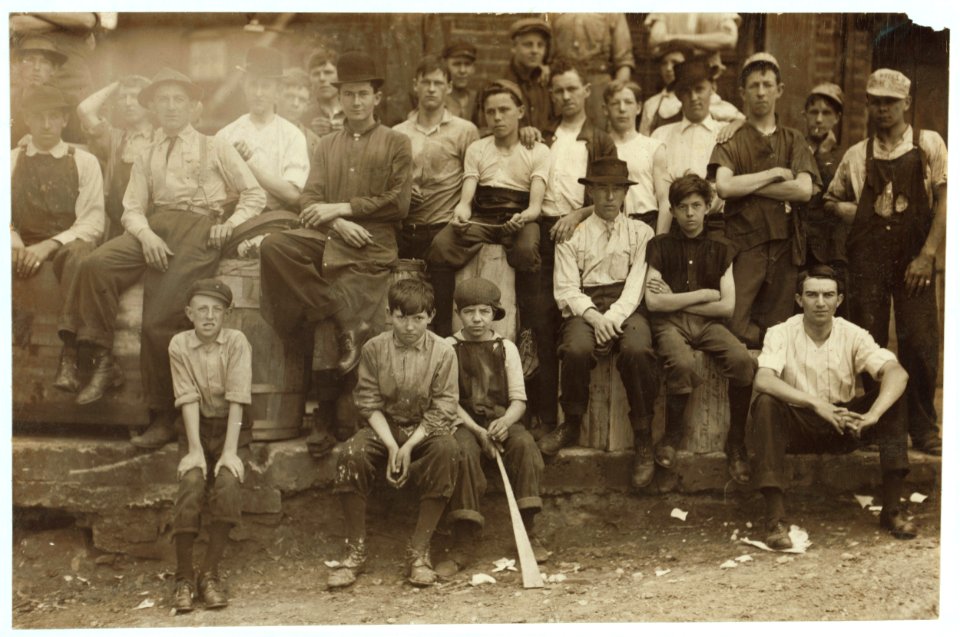 These are the smallest workers I could find at Southland Shoe Factory, Lynchburg, Va., and I went all through it. Only a few under fourteen. LOC nclc.04731
