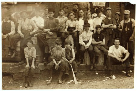 These are the smallest workers I could find at Southland Shoe Factory, Lynchburg, Va., and I went all through it. Only a few under fourteen. LOC nclc.04731