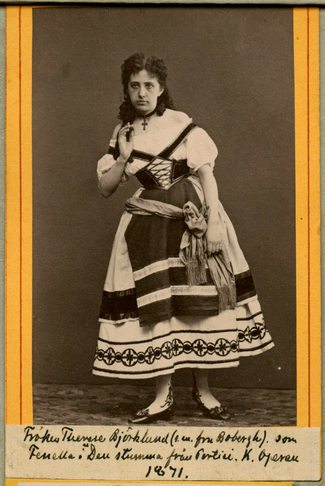Therese Björklund, rollporträtt - SMV - H1 168