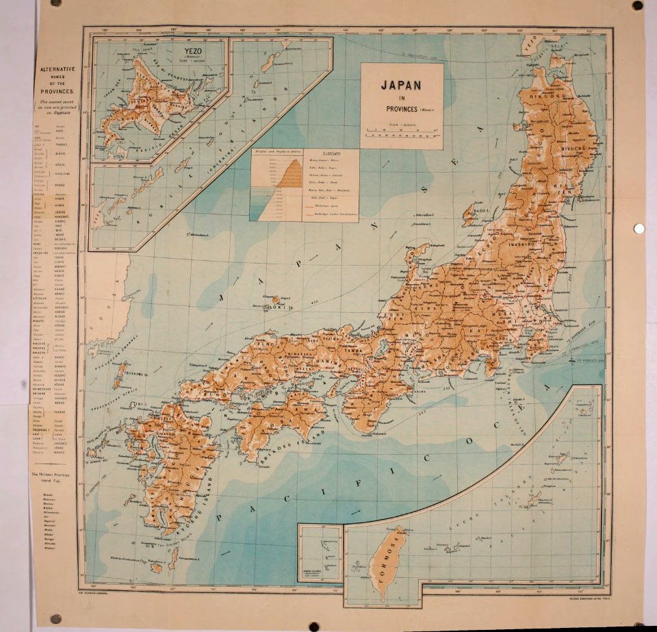 Things Japanese, map (1902)