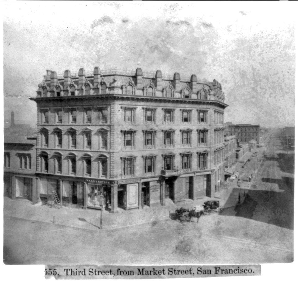 Third Street, from Market Street, San Francisco LCCN2002723136