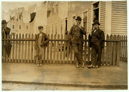 This boy has been working in Warren Mfg. Co., Warren , R.I., one year. June 10, 1909. LOC cph.3a42526