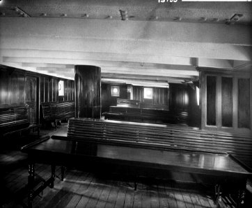 Third Class Ladies' Room on the 'Saxonia' (1900) RMG G10545 photo