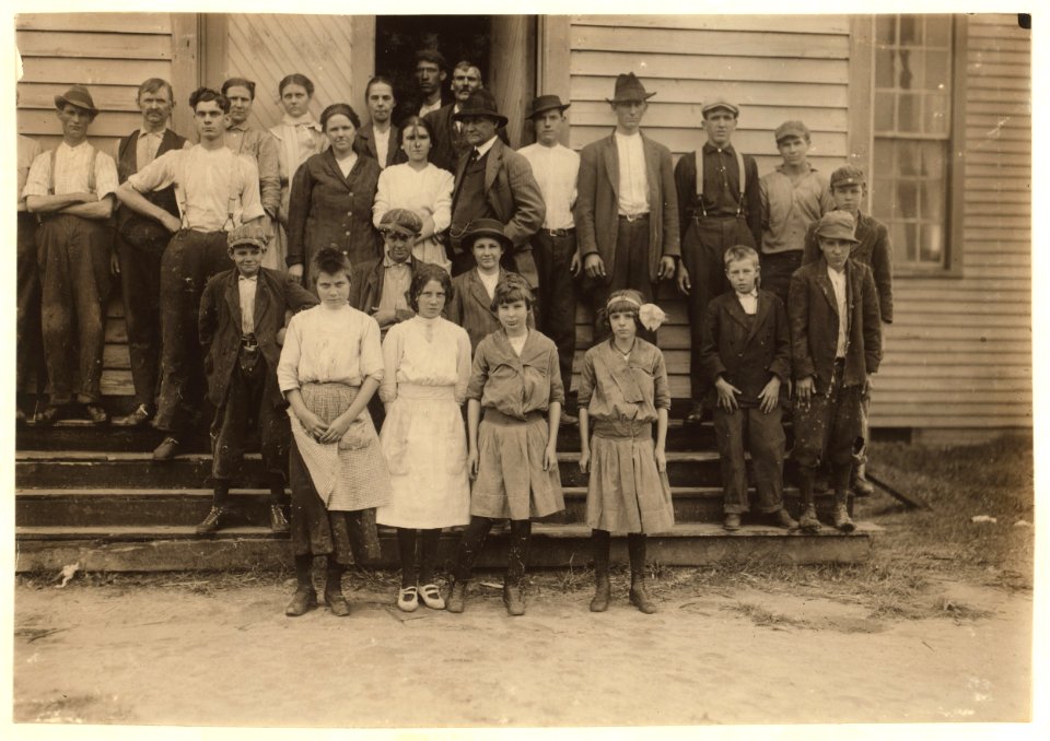 This group represents most of the workers in the Cape Fear Cotton Mills, except the very smallest. There were 5 or 6 apparently under 13. See North Carolina report. LOC nclc.02948