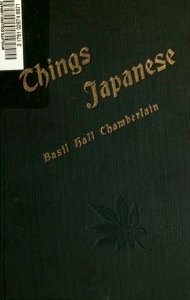 Things Japanese, cover (1905)
