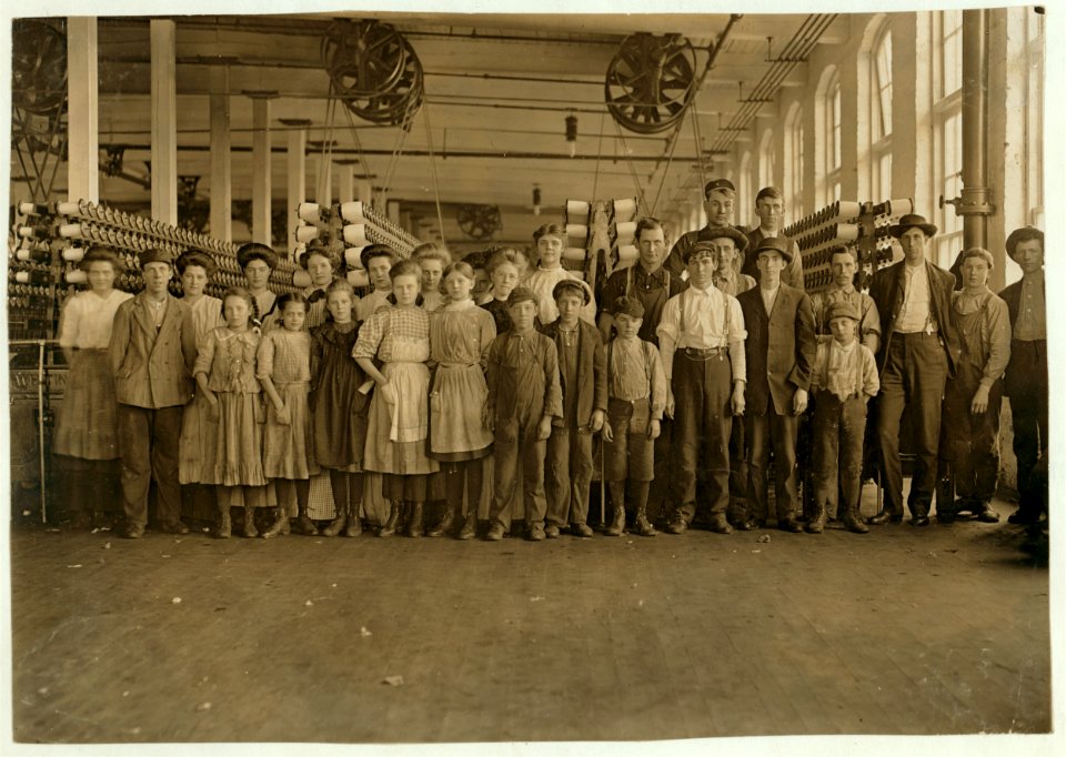 This shows the number of small children on the day shift (50 employees in all) Whitnel, (N.C.) Cotton Mfg. Co. Nearly as many small ones on night shift. This is a new up-to-date mill. LOC nclc.01552