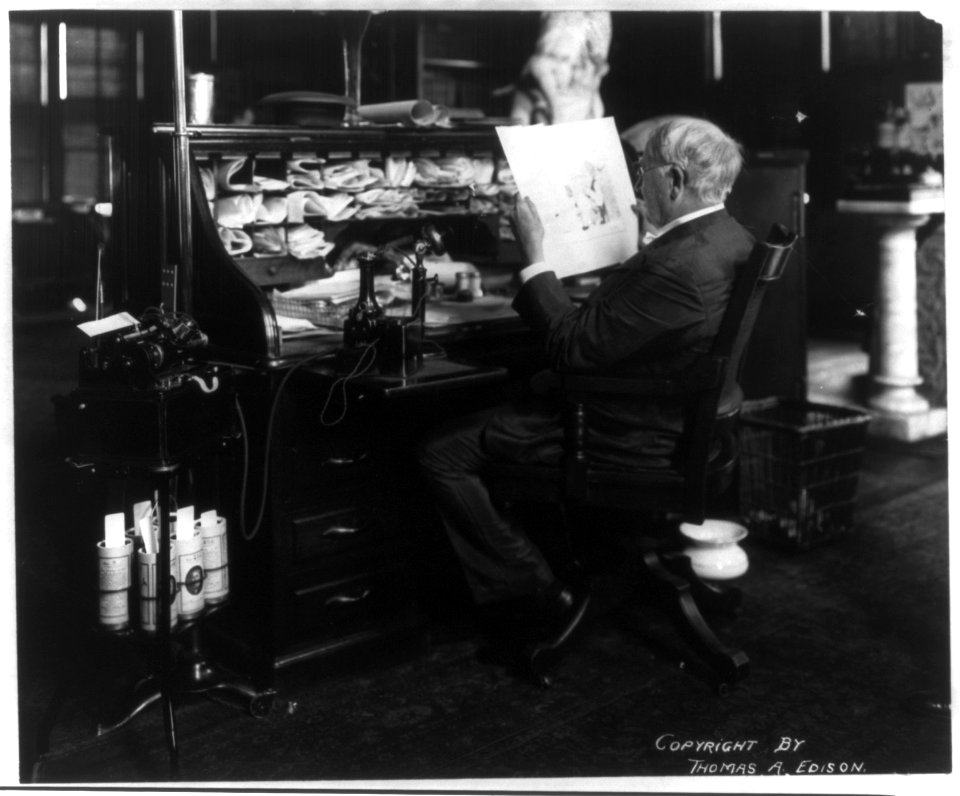 Thomas Alva Edison, 1847-1931 LCCN2004676429