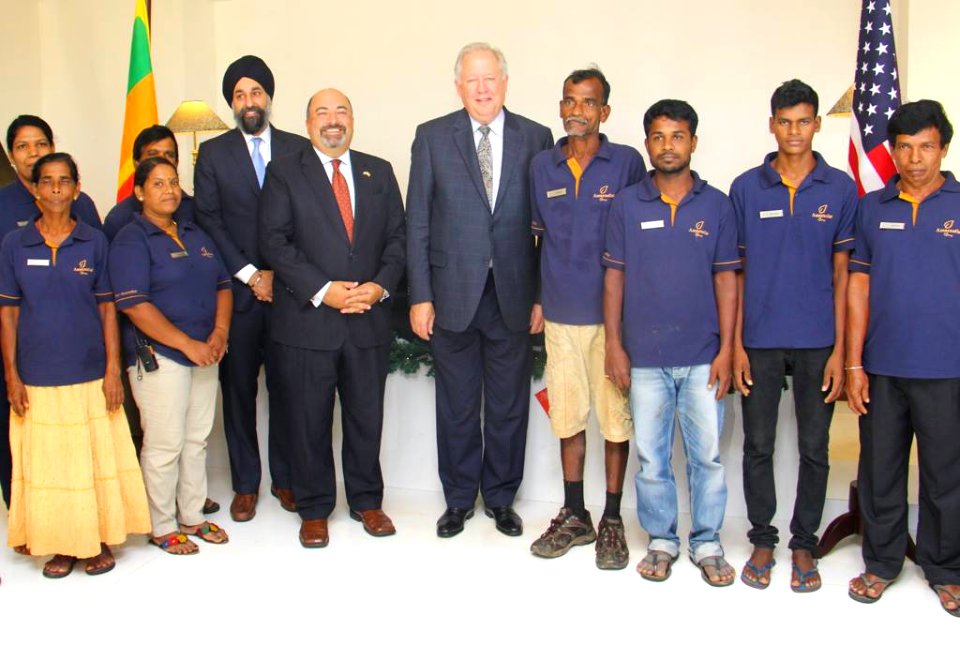 Thomas A. Shannon, Jr. visits Amaranthe Bay 4