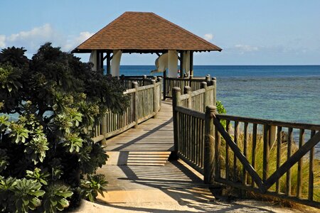 Pier summer-house travel photo