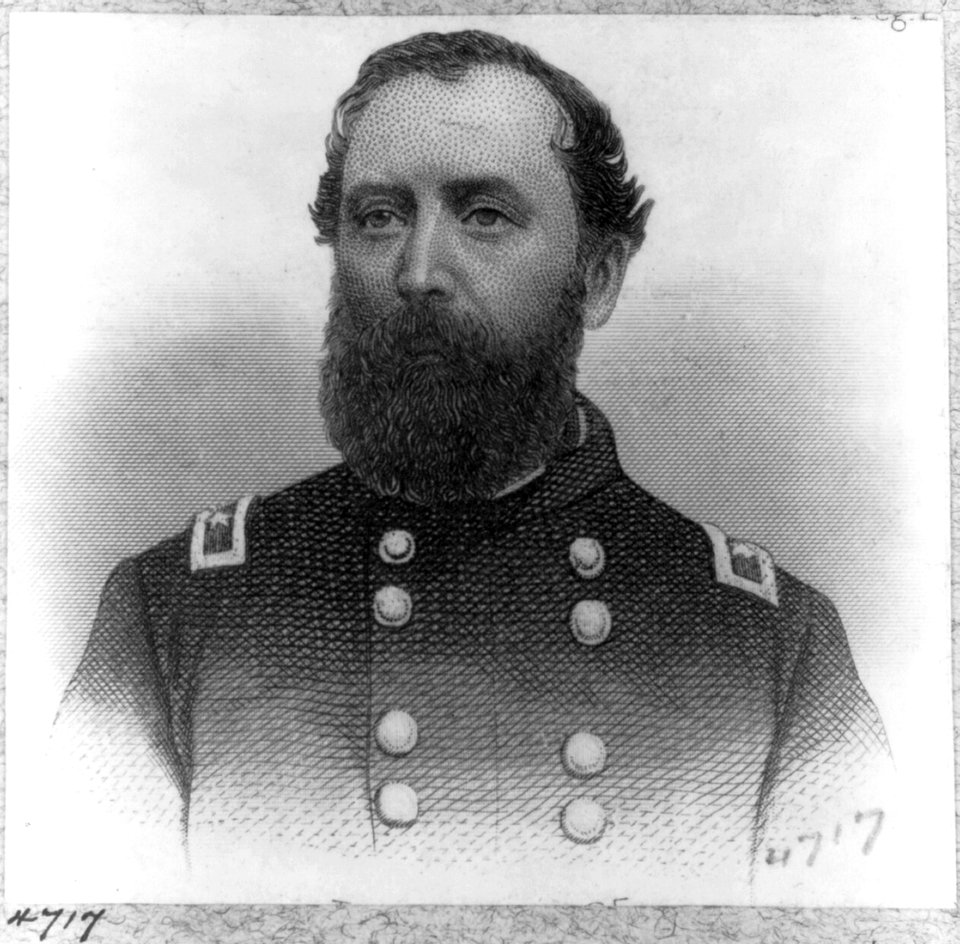 Thomas E. Rose, head-and-shoulders portrait, facing left, Colonel, 77th, Pennsylvania LCCN2006679189