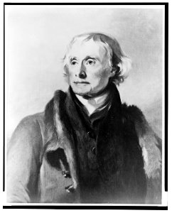 Thomas Jefferson, three-quarter length portrait, facing left LCCN2014648284