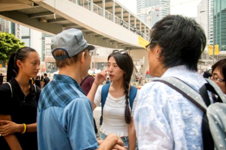香港佔中爭普選抗議 (7)