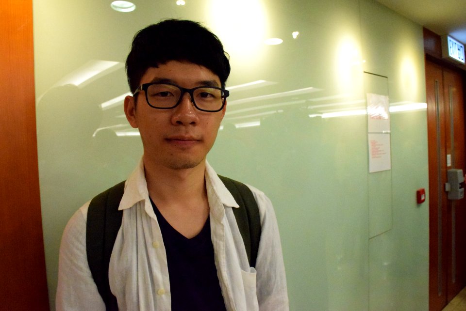 香港中大學生會及學聯成員抗議校董會主席換屆 02