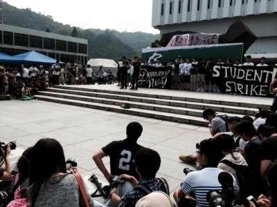 香港1萬3千大專生罷課 (5)
