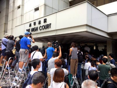 香港上訴庭的對學民思潮前召集人黃之鋒、學聯前秘書長周永康及前常委羅冠聰改判裁定 03