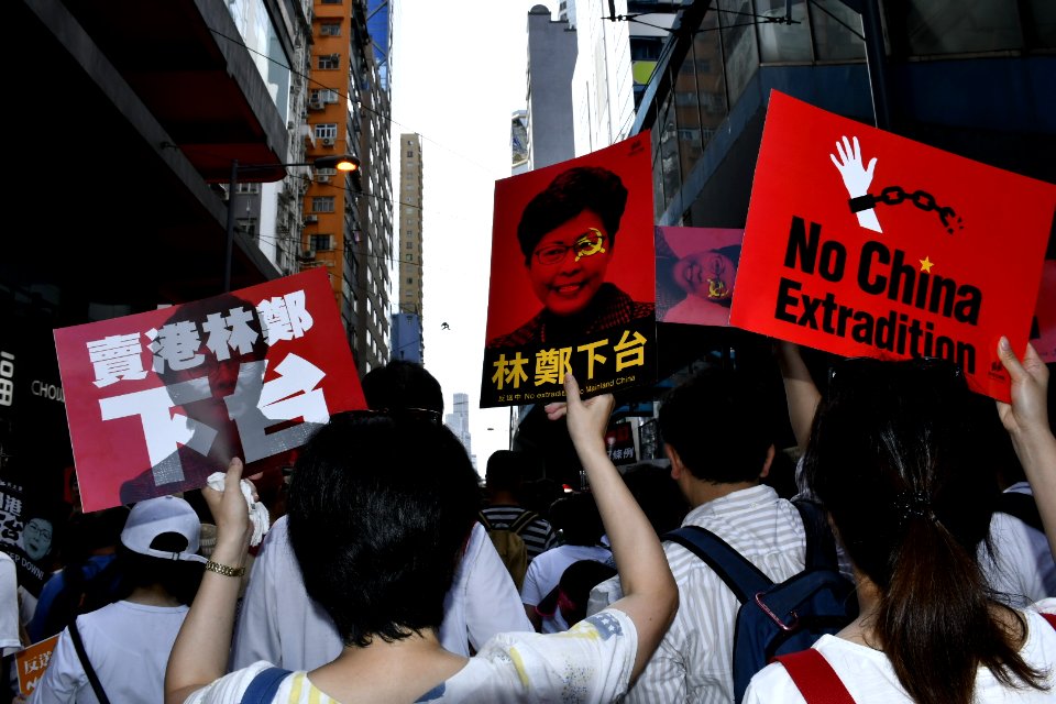 香港人參與反送中大遊行 04