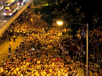 香港人參與反送中大遊行 05
