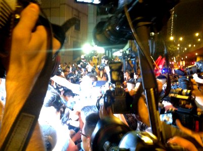香港各界發起反人大釋法大遊行和集會 64