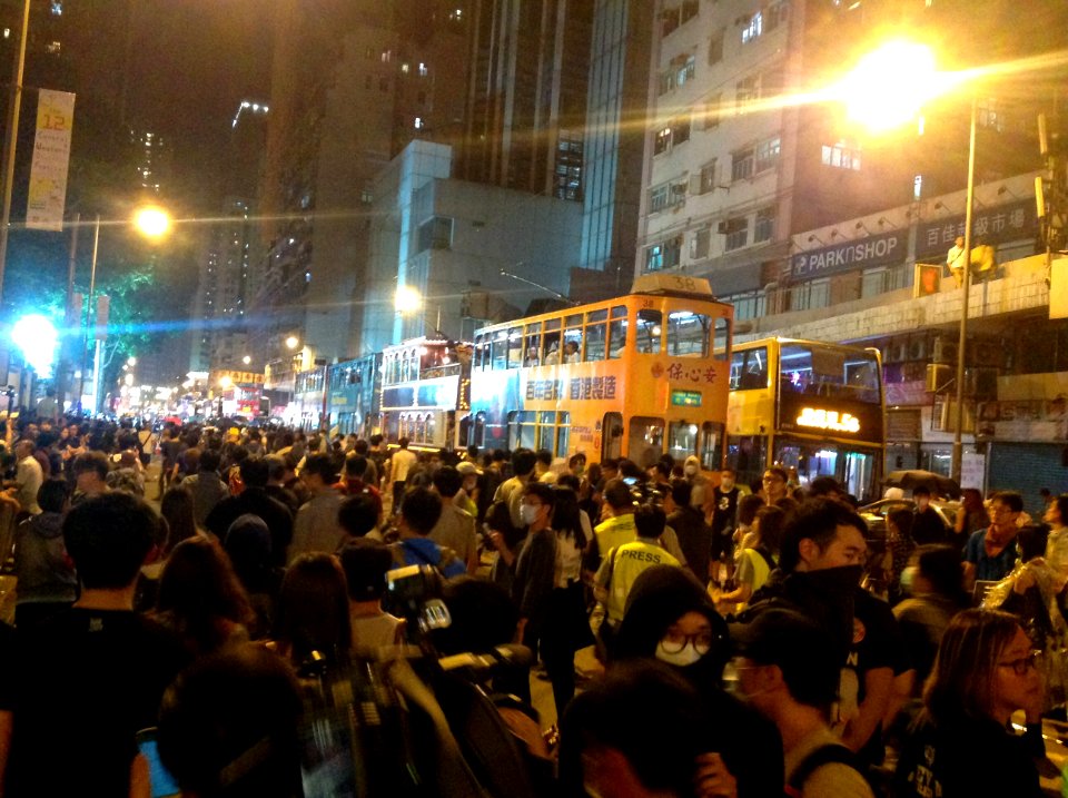 香港各界發起反人大釋法大遊行和集會 80