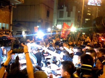 香港各界發起反人大釋法大遊行和集會 82