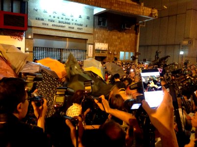 香港各界發起反人大釋法大遊行和集會 65