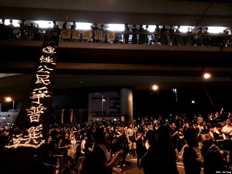 香港和平佔中擴散到不同地區 (1)