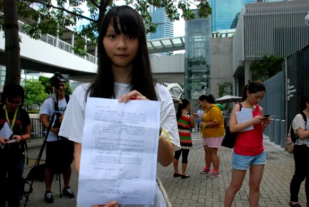 香港學民思潮宣佈926中學生罷課安排 (2)