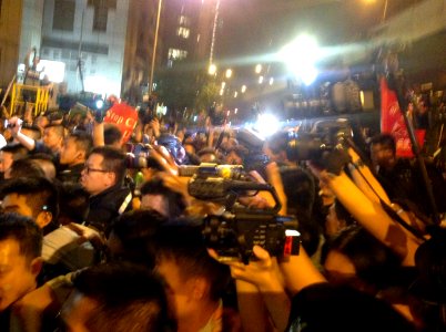 香港各界發起反人大釋法大遊行和集會 62