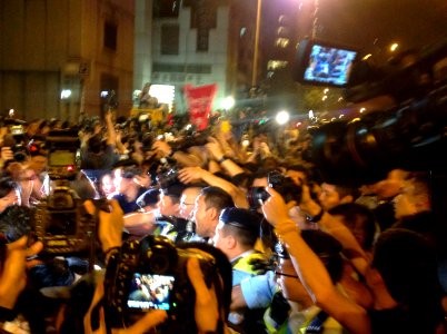 香港各界發起反人大釋法大遊行和集會 91