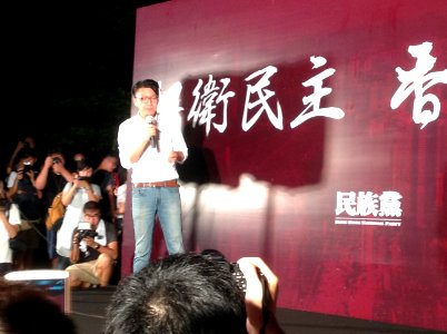 香港本土和主張港獨團體舉行集會 03