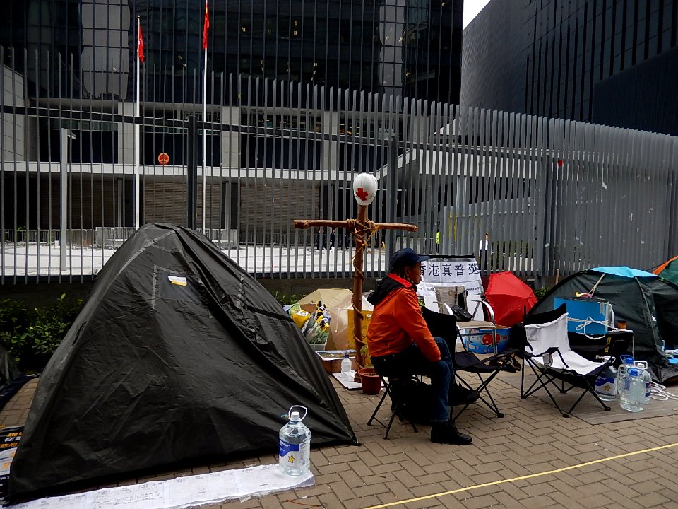 香港最後一個佔領區完成清場 08