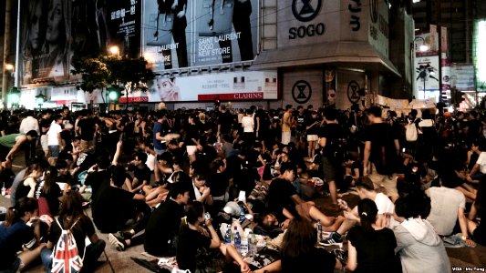 香港和平佔中擴散到不同地區 (2)