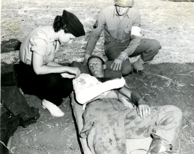 Wounded on Way to Hospital