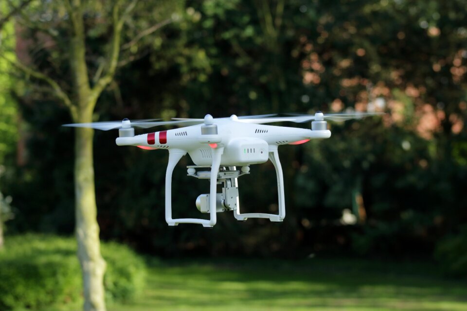 Aircraft drone camera