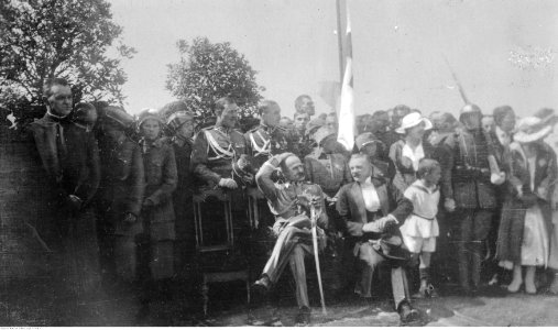 Wręczenie sztandaru 29 Pułkowi Piechoty z 10 Dywizji Piechoty gen. Lucjana Żeligowskiego w Kaliszu (22-276-2)