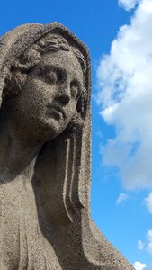 Statue sky stone