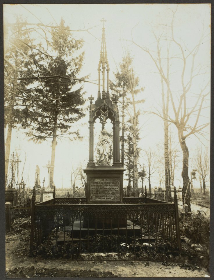 Wysokie Mazowieckie, cmentarz. ante 1939 (76918623)