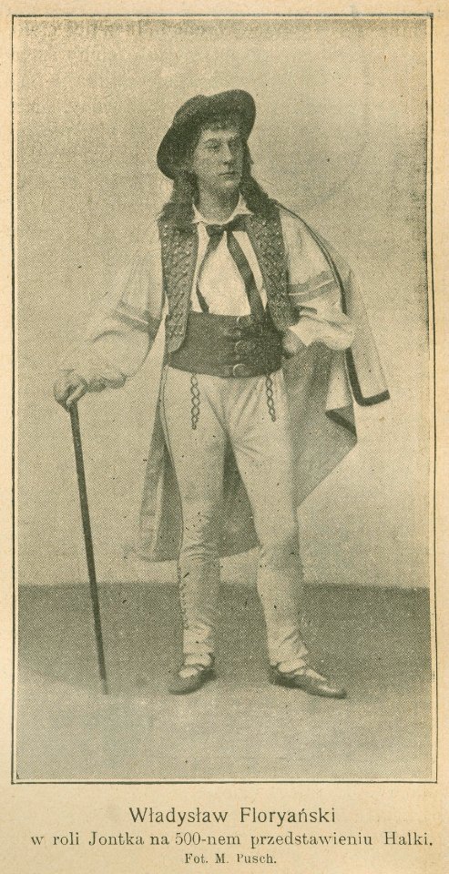 Władysław Florjański w roli Jontka w 500. przedstawieniu Halki Fot. M. Pusch (70357)