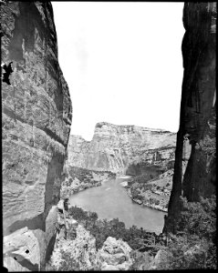 Yampa River - old No. 87. Similar to No. 699 - no negative on file., 1871 - 1878 - NARA - 517742 photo
