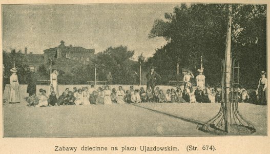 Zabawy dziecinne na placu Ujazdowskim - Fot. A. Karoli (68815)