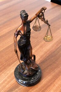 Justitia statue goddess statue