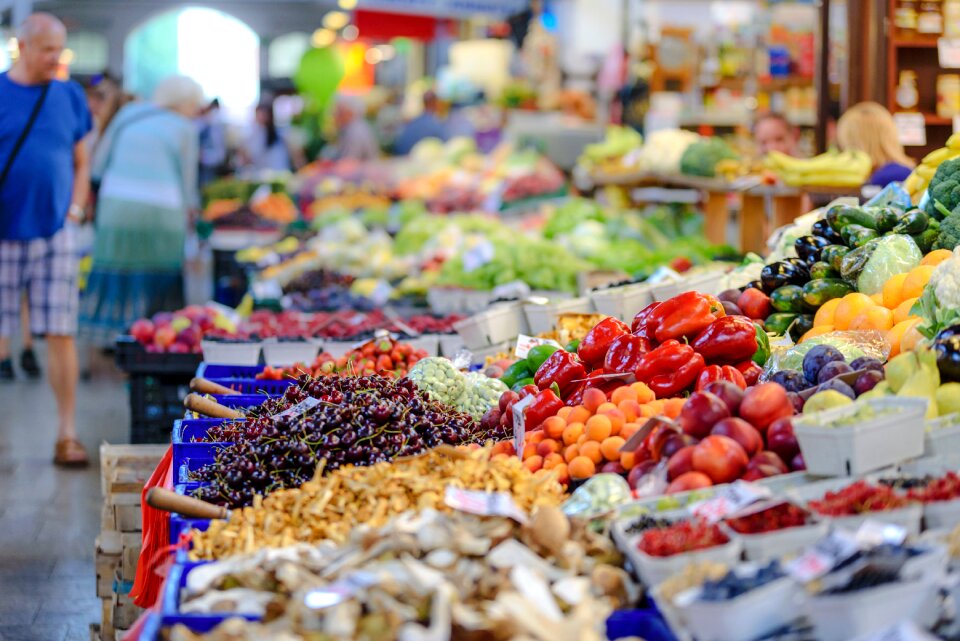 Food people vegetables photo