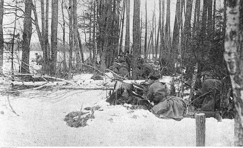 Zasadzka patroli 4 pułku piechoty Legionów Polskich (22-176)
