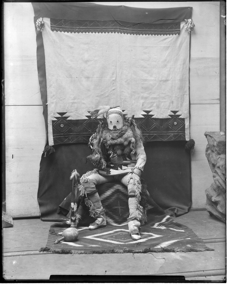 Zuni in costume - NARA - 523668
