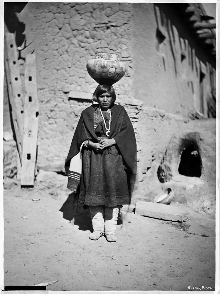 Zuni water carrier - NARA - 523799