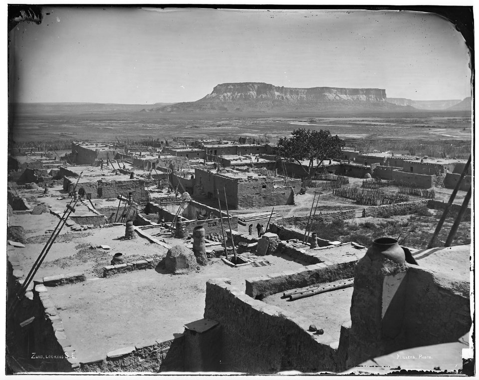 Zuni, looking southeast - NARA - 523775